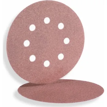 Brusný kotouč Hermes 6075312 | Brúsny výsek na suchý zips 125 mm, 8 x / Ø 65 mm Z180, VC 152