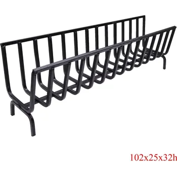 Rošt do krbu a kamen Krbový rošt-kovový 102x25