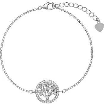 Šperk Oblíbený stříbrný náramek Strom života AJNR0009 Again Jewelry