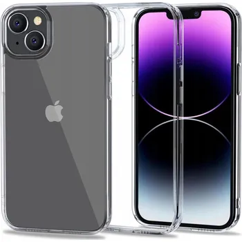 Pouzdro na mobilní telefon Zadní Kryt Tech-protect pro Apple iPhone 14, průhledný