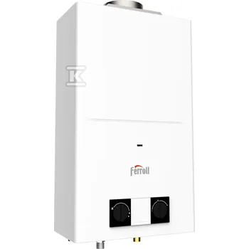 Průtokový ohřívač Průtokový ohřívač vody Ferroli Pegaso PRO 11 plynový ohřívač na ZEMNÍ PLYN