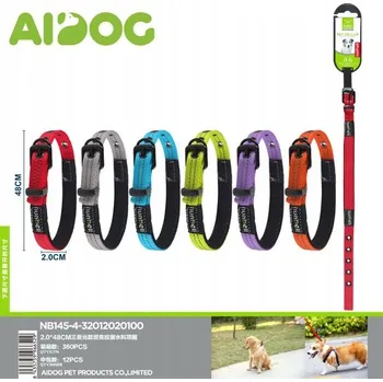 Obojek pro psa Obojek pro psa 2 cm s neoprenem, nastavitelný do 48 cm
