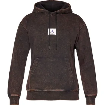 Pánské tenisky Air Jordan Los Angeles Lakers Jordan Flight Fleece Hoodie Black Field Purple EU: S