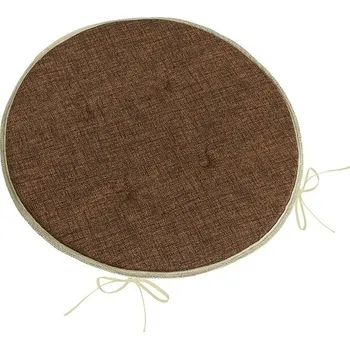 Podsedák Sedák LADA kulatý hladký Hnědá BX13886 - průměr 40 cm