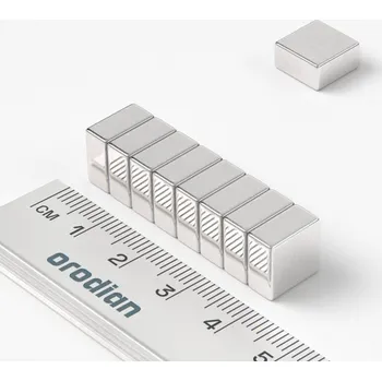 Dekorativní magnet Neodymový magnet kvádr 10×10×5 mm - N42