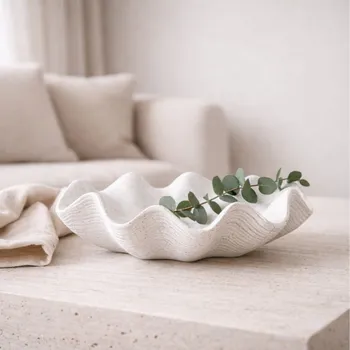 HOMLA Dekorativní vlnitá mísa Lunea