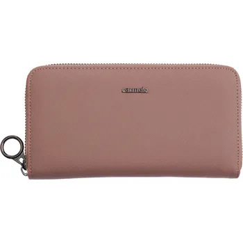 Peněženka Velká dámská kožená peněženka Carmelo 2123 Nude