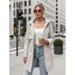 Dámská přechodná bunda parka béžová FashionStreet TY5557