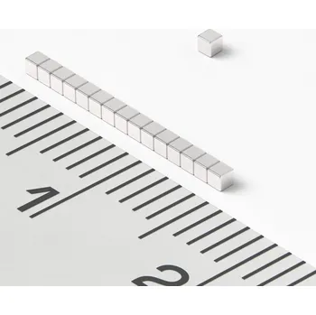 Dekorativní magnet Neodymový magnet kostka 1×1×1 mm - N52