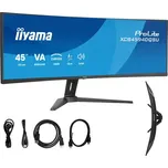 45" monitor iiyama ProLite XCB4594DQSU-B1 Zakřivený DualQHD VA LED 32:9, 2 ms, adaptivní synchronizace, FlickerFree 0
