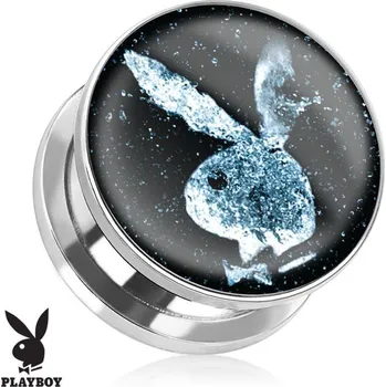 Piercing Plug chirurgická ocel Playboy HWPBPS230 (8 mm)