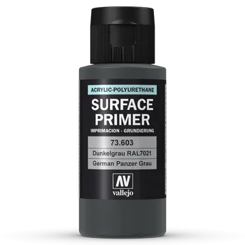 Modelářská barva Vallejo Surface Primer 73603 German Panzer Grey (60ml)