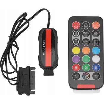 Gamepad ARGB Ovladač ventilátorů PC, 21 tlačítek, BW napájecí kontrolér