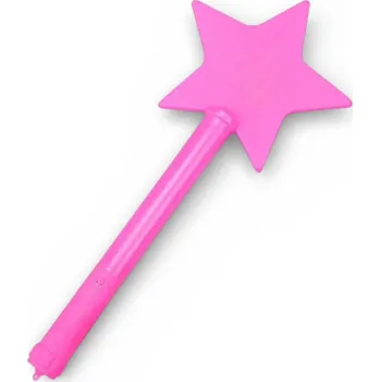 Karnevalový doplněk Senzanakupy Svítící hůlka - Hvězda 35 cm