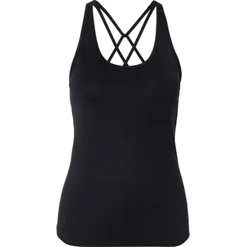 730016 - Tchibo - Top na jógu s integrovanou podprsenkou - pro ženy - vel. M 40/42 - barva: černá