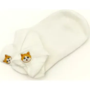 Dámské ponožky Dámské kotníkové ponožky s kočičím motivem – různé barvy - Model1