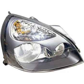 Přední světlomet ACI RENAULT CLIO 01-05 1/04- přední světlo H7+H1 s blikačem (el.ovládané) P