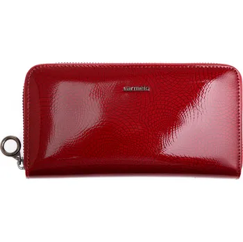 Peněženka Velká dámská kožená peněženka Carmelo 2111 N Red