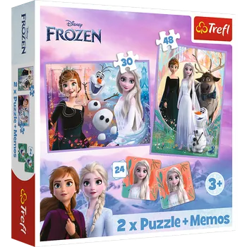 Dětské zboží Puzzle Disney Princezny 2v1 + pexeso