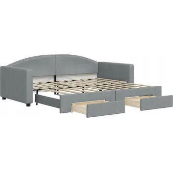 Pohovka Pohovka VidaXL 3197234 90 x 190 cm, šedá