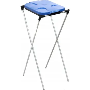 Odpadkový koš STOJAN NA PYTLE NA TŘÍDĚNÝ ODPAD 1-MÍSTNÝ MODRÝ