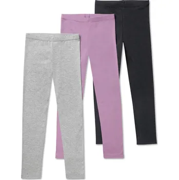 Dámské legíny 721282 - Tchibo - Dětské legíny - dámské - vel. 122/128 - barva: černá