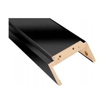 Zárubeň Obložková zárubeň nastavitelná panelová 180-220 černá matná