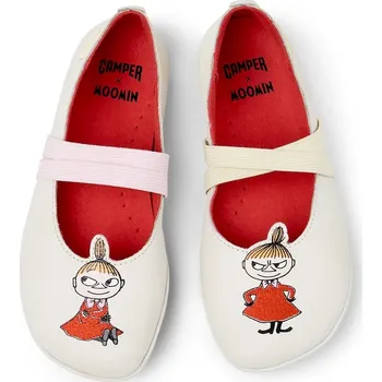 Dámské baleríny Dětské kožené baleríny Camper TWS Kids by Moomin K800699.25.27 béžová 01X, EUR 27
