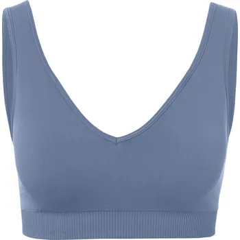 Dámské spodní prádlo 691375 - Tchibo - Bezešvá sportovní podprsenka - pro ženy - vel. S 36/38 - barva: modrá