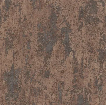 Tapeta Vliesové tapety vertikální stěrka hnědá s metalickými odlesky