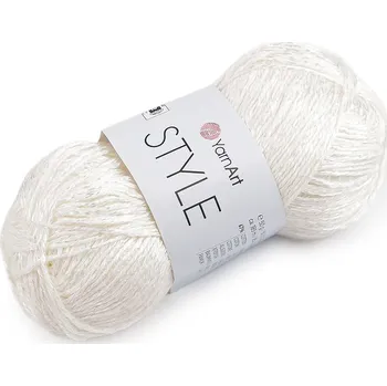 Příze Bavlněná pletací příze Style s viskozovým vláknem 50 g