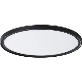 Svítidlo Kanlux AZPO stropní LED svítidlo, ø 225mm, 11,8W, 3000/4000/6000K, IP54, černá mat
