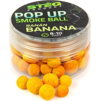 Boilies Boilies Stég Pop-Up Smoke Ball 12mm 10gr Banana