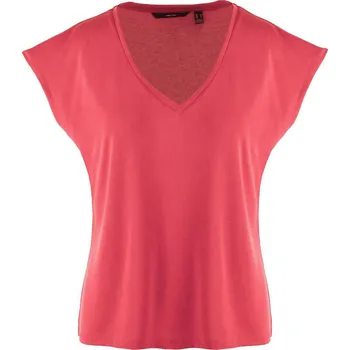 Dámské tričko KORÁLOVÉ MODALOVÉ TRIČKO Vero Moda