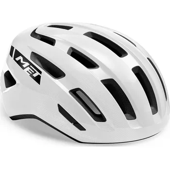 Cyklistická přilba Cyklistická helma MET Miles bílá S/M (52 - 58 cm)