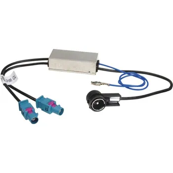 Autoanténa Anténní napáječ a slučovač 2x FAKRA - ISO