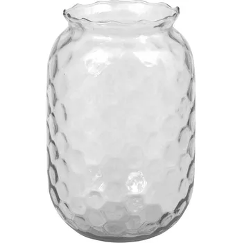 Váza Nohel garden Váza HEXAGON JAR skleněná strojová výroba d16x24cm
