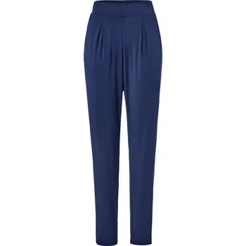 Dámské kalhoty 680301 - Tchibo - Žerzejové kalhoty - pro ženy - vel. M 40/42 - barva: modrá