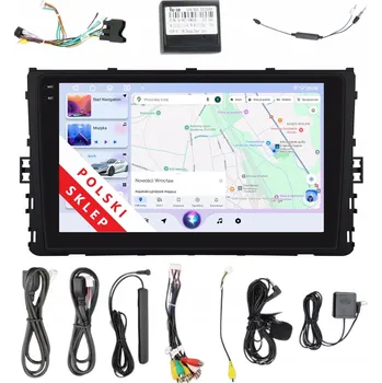 Autorádio 2DIN AUTORÁDIO S NAVIGACÍ ANDROID 14 VOLKSWAGEN POLO VI T-CROSS 4/64 GB LTE DSP
