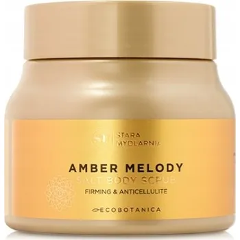 Tělový peeling Stara Mydlarnia Amber Melody Solný tělový peeling 290 g