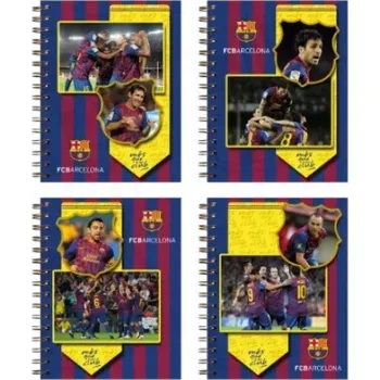 Sešit B5 s motivem FC Barcelona Astra, linkovaný, 100 listů