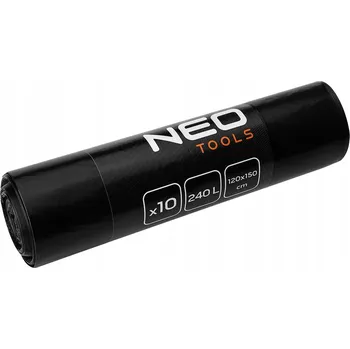 Pytle na odpadky Pytle na odpadky NEO TOOLS 240 l 10 ks