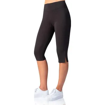 Dámské legíny Bellinda RELAX & GO COTTON CAPRI - Dámské bavlněné capri - BE710007 černá S