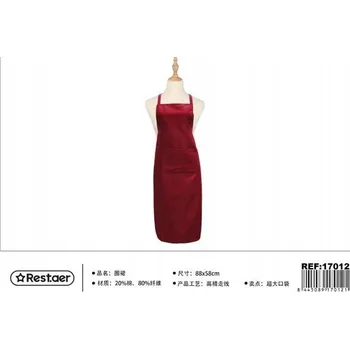 Kuchyňská zástěra Červená zástěra A-043