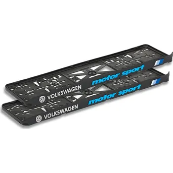 Držák SPZ 3D Podložka pod SPZ VW MOTOR SPORT (2ks)