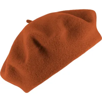 Čepice Fiebig - Headwear since 1903 Baret skořicový dámský - Flora Velikost: 57 cm (M)