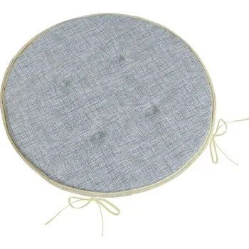 Podsedák Sedák LADA kulatý hladký Šedá BX13887 - průměr 40 cm