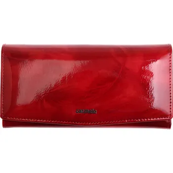 Peněženka Velká dámská kožená peněženka Carmelo 2109 P Red červená