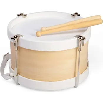 Dětské zboží BIGJIGS Dřevěný bubínek - přírodní