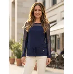 Dámská mikina KIXMI JANET TMAVĚ MODRÁ L